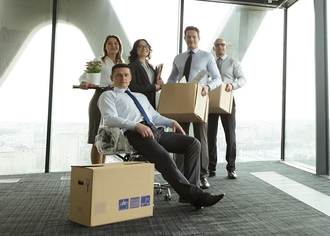 Firmenumzug Zürich in modernes Bürogebäude